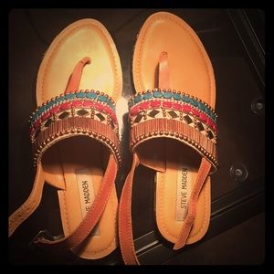 Steve Madden Beaded Sandals